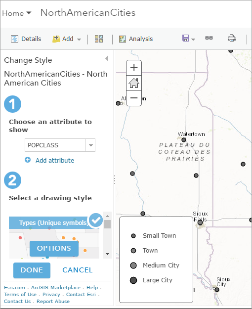 Symbology saved in ArcGIS Online or ArcGIS Enterprise